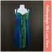 Anthropologie Dresses | Anthro "Moses Basket Dress" By We Love Vera | Color: Blue/Green | Size: Xs