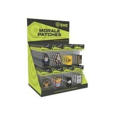 SME 144 Piece Assorted Patch Display 18 Each Patch SME-PATDIS