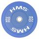 HMS Unisex 17-61-023 5907695520705 OLIMPIC Bumper Plate, blau, Einheitsgröße