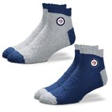 Women's For Bare Feet Winnipeg Jets 2-Pack Team Sleep Soft Socks