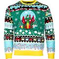 Numskull Unisex Official Elf Knitted Christmas Jumper for Men or Women - Ugly Novelty Sweater Gift