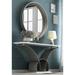 Hispania Home Saphire C11-07 w/ Mirror Wood in Brown/Gray | 31.5 H x 59.06 W x 15.75 D in | Wayfair 113C110740MWM