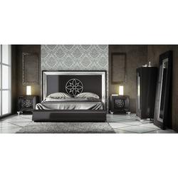 Hispania Home London Bedor147 Bedroom Set 5 Pieces Wood in Brown | Queen | Wayfair BEDOR147-SET5QM