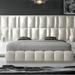 Hispania Home London Platform Bedroom Upholstered/Faux leather in Black | 61 H x 131 W x 85 D in | Wayfair BEDOR21-KHG