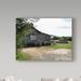 Gracie Oaks 'Old Pottery Shop' Photographic Print on Wrapped Canvas in White/Black | 35 H x 47 W x 2 D in | Wayfair
