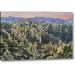 Union Rustic 'Arizona, Chiricahua Sunrise on Rocky Landscape' Photographic Print on Wrapped Canvas in Blue/Green | 16 H x 24 W x 1.5 D in | Wayfair