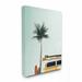 Bay Isle Home™ 'Surf Bus Yellow w/ Palm Tree' by Design Fabrikken Photograph Print Canvas in White | 48 H x 36 W x 1.5 D in | Wayfair