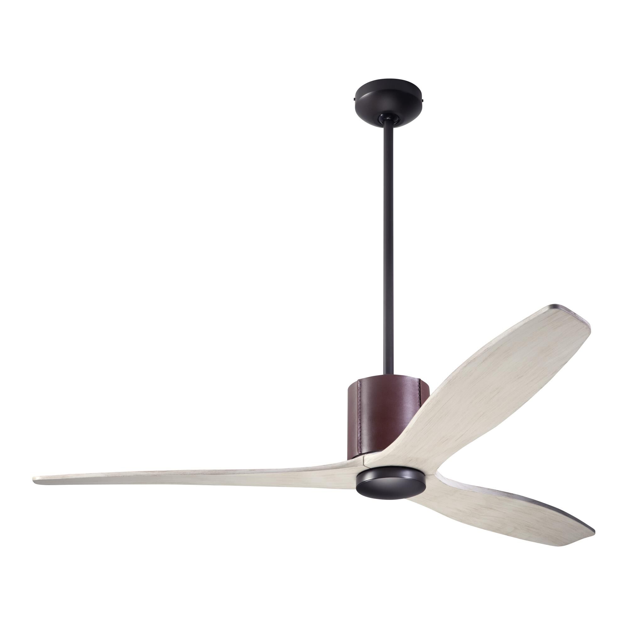 Modern Fan Company Leatherluxe 54 Inch Ceiling Fan - LLX-DBCH-54-WW-NL-CC