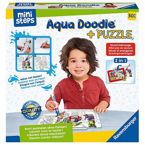 ministeps® Aqua Doodle® Puzzle: Einsatzfahrzeuge