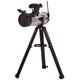 Celestron 22453 StarSense Explore LT127AZ Newtonsches Spiegelteleskop mit Smartphone-App-Technologie – mit zwei Okularen, zweifacher Barlow-Linse, Handy-Dock und höheneinstellbarem Stativ, Silber