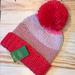 Kate Spade Accessories | Kate Spade Hand Knit Colorblock Winter Hat | Color: Pink/White | Size: Os