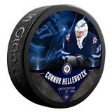Connor Hellebuyck Winnipeg Jets Unsigned Fanatics Exclusive Player Hockey Puck - Limited Edition of 1000