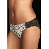 Plus Size Women's Comfort Devotion Lace Back Tanga Panty by Maidenform in Floral (Size 9)