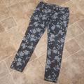 American Eagle Outfitters Jeans | Aeo Women's Size 4 Floral Jegging Jeans | Color: Blue | Size: 4