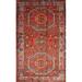 Brown/Red 72 x 0.35 in Indoor Area Rug - Bungalow Rose Southwestern Red/Brown Area Rug Polyester/Wool | 72 W x 0.35 D in | Wayfair