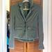 Free People Jackets & Coats | Free People Green Cotton Blazer | Color: Green | Size: Xs