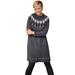 Plus Size Women's Fair Isle Sweater Dress by ellos in Heather Charcoal (Size 22/24)