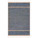 Black 27 x 0.25 in Area Rug - Redondo Hand Braided Blue/Brown Area Rug & Sisal ED Ellen DeGeneres Crafted by Loloi | 27 W x 0.25 D in | Wayfair