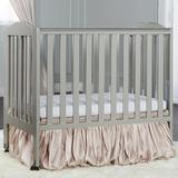 Harriet Bee Rowes Mini Convertible Portable Crib in Gray | 38 H x 26 W in | Wayfair 70046173F726412E964AC43EFB5E0F63