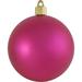 The Holiday Aisle® 4" (100mm) Ornament, Commercial Grade Shatterproof Plastic Ball Ornaments Plastic in Gray/Brown | Wayfair