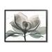 Latitude Run® White Magnolia Flower White Green Silhouette by Albert Koetsier - Graphic Art Print Wood in Brown | 11 H x 14 W x 1.5 D in | Wayfair