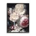 Rosdorf Park Blushing Floral Petals Enchanting Pink White Flowers by Ziwei Li - Graphic Art Print Wood in Brown | 30 H x 24 W x 1.5 D in | Wayfair