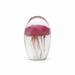 Rosecliff Heights Inglesbatch Jellyfish Paperweight Glass Art Glass in Pink | 3.5 H x 2.5 W x 2.5 D in | Wayfair 9FDA3138B8C041E2890ABA76AF75AA80