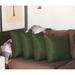 Latitude Run® Octave Square Pillow Cover Polyester in Green | 18 H x 18 W x 0.24 D in | Wayfair 37562B032B3A411CAC3A40BF2178DC15