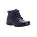 Extra Wide Width Women's Delaney Walking Bootie by Propet in Navy (Size 8 1/2 WW)