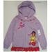 Disney Jackets & Coats | Disney Hoodie Sweatshirt Girls Sweats Coat Jacket | Color: Purple/Red | Size: 3tg