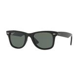 Ray-Ban WAYFARER RB4340 Sunglasses 601/58-50 - Black Frame Green Polarized Lenses