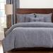 Pacific Denim Linen 6-PC King Luxury Duvet Set - Siscovers PADE-XDUKG6