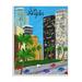 Stupell Industries Los Angeles California Architecture Vibrant Landmarks by Carla Daly - Graphic Art Print in Brown | Wayfair ab-154_wd_10x15