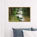 Art Remedy Rainforest III Waterfalls - Graphic Art Print on Canvas in Brown/Green | 20 H x 30 W x 1.5 D in | Wayfair 31090_30x20_CANV_PSGLD