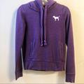 Pink Victoria's Secret Sweaters | Love Pink Sweatshirt (Purple) | Color: Pink/Purple | Size: S