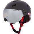 McKINLEY Kinder Ski-Helm Pulse S2 Visor HS, Größe XS in Schwarz