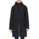 Orolay Women Winter Down Jacket Thickened Quilt Hooded Coat Black M