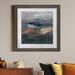 Mercer41 Mountains in the Mist III - Picture Frame Painting Print on Paper in Gray | 35.5 H x 35.5 W x 1.5 D in | Wayfair