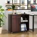 Latitude Run® Colner 1-Drawer Mobile Lateral Filing Cabinet Wood in Brown | 28 H x 32 W x 16 D in | Wayfair DFCA8A8F16F3496C8461B107F8CFB7CD