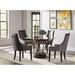 Wildon Home® Hunter Velvet Arm Chair in Gray Upholstered/Velvet in Brown | 37.75 H x 23.5 W x 24.75 D in | Wayfair 3518A500B371414D808EB766182A574E
