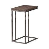 17 Stories Landaverde C Table End Table Wood in Gray/Black | 25.25 H x 24 W x 18 D in | Wayfair 41AB5E6671A94150A4C40BB5C6256AEA
