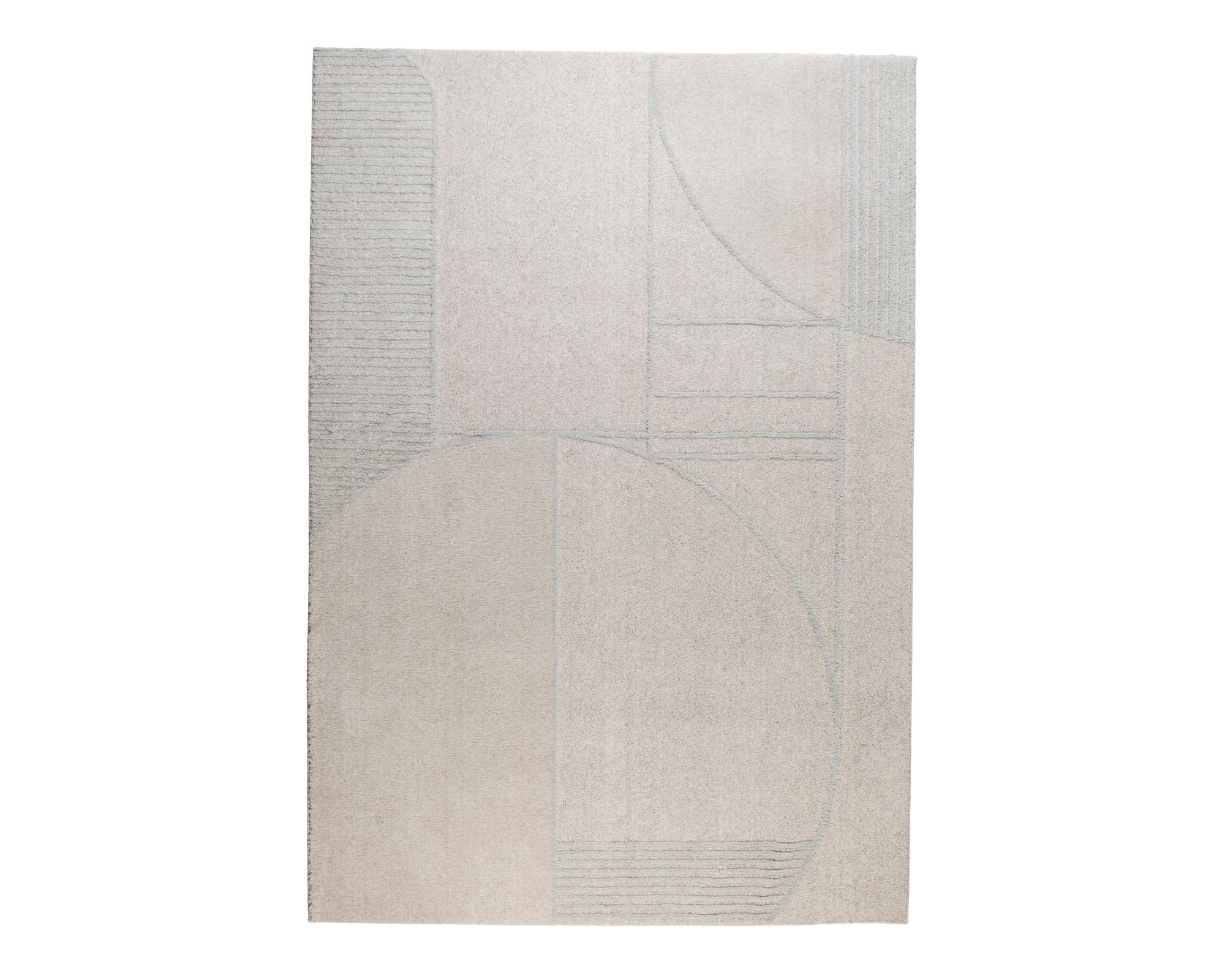 Zuiver »Bliss« Teppich grau/blau 160x230 cm Image