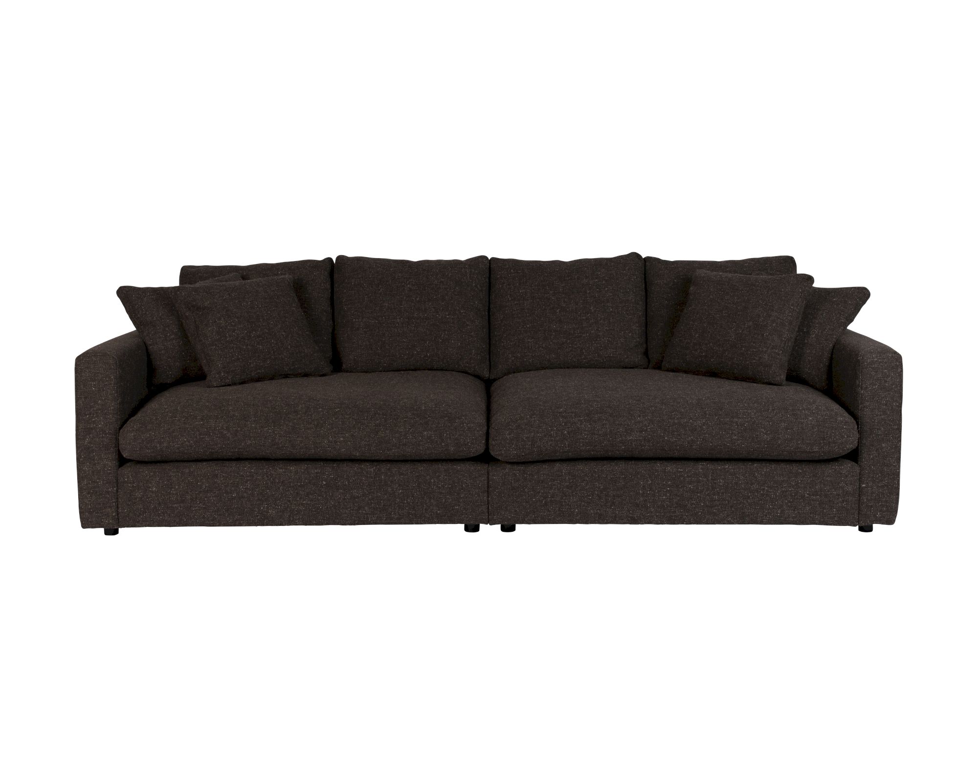 Zuiver »Sense« 3-Sitzer Sofa espresso