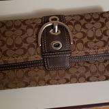 Coach Bags | Authentic Coach Signature C Wallet | Color: Brown/Tan | Size: Os