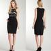 Anthropologie Dresses | Anthro Eva Franco Geo Cut Out Black Sheath Dress 4 | Color: Black/White | Size: 4