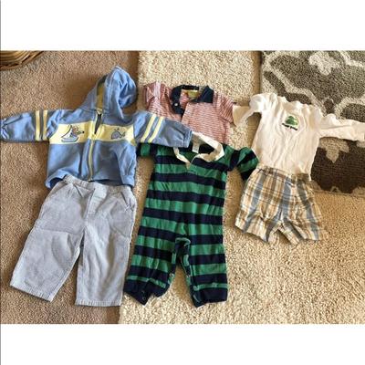 Ralph Lauren Matching Sets | Boys Clothing Bundle Lot Ralph Lauren Gymboree Set | Color: Blue/Green | Size: 6-9mb