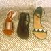 Jessica Simpson Shoes | 3 Pairs Of Women's Sandals Lot | Color: Brown/Gold | Size: 8.5