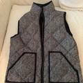 J. Crew Jackets & Coats | J. Crew Excursion Vest- Small, Herringbone | Color: Black/White | Size: S