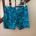 J. Crew Swim | J. Crew Board Swim Trunks Size 36 Nwt | Color: Blue/Green | Size: 36