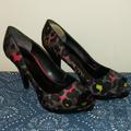 Nine West Shoes | Leopard Animal Print With Neon Accents | Color: Black/Gray | Size: 7.5